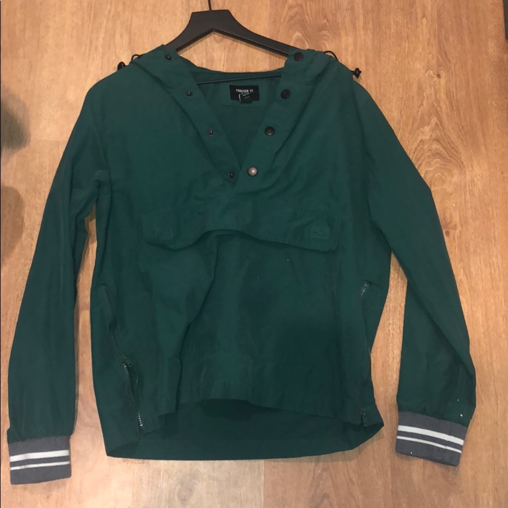 Vintage Looking Varsity Raincoat